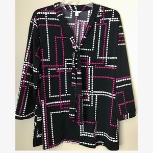 Cato 3/4 Sleeve Top - Size XL